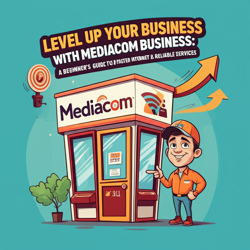 Level Up Your Business with Mediacom Business: A Beginner's Guide to Faster Internet & Reliable Services